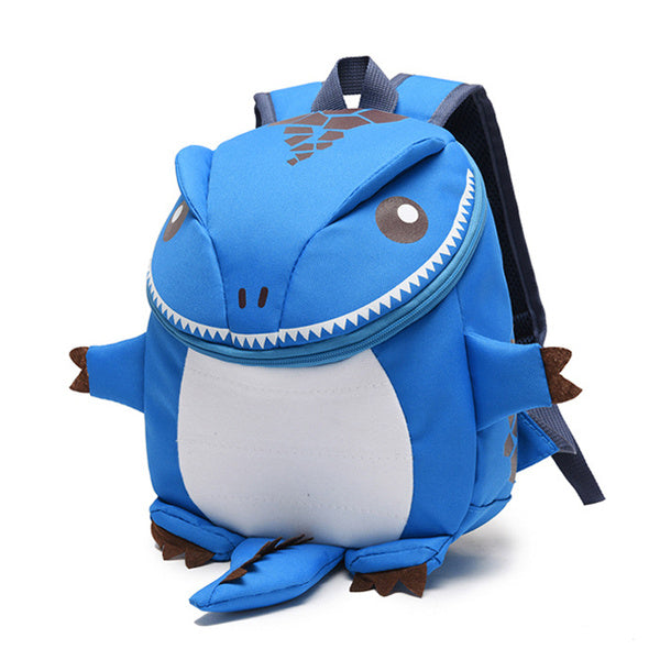 monster backpack kids blue