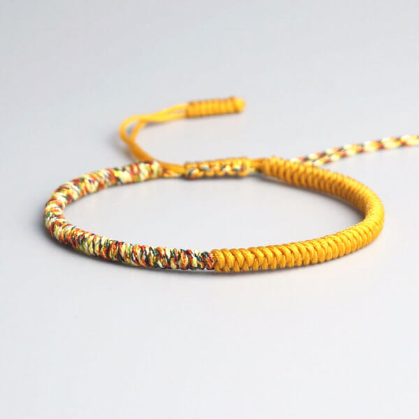 tibetan gold luck bracelet